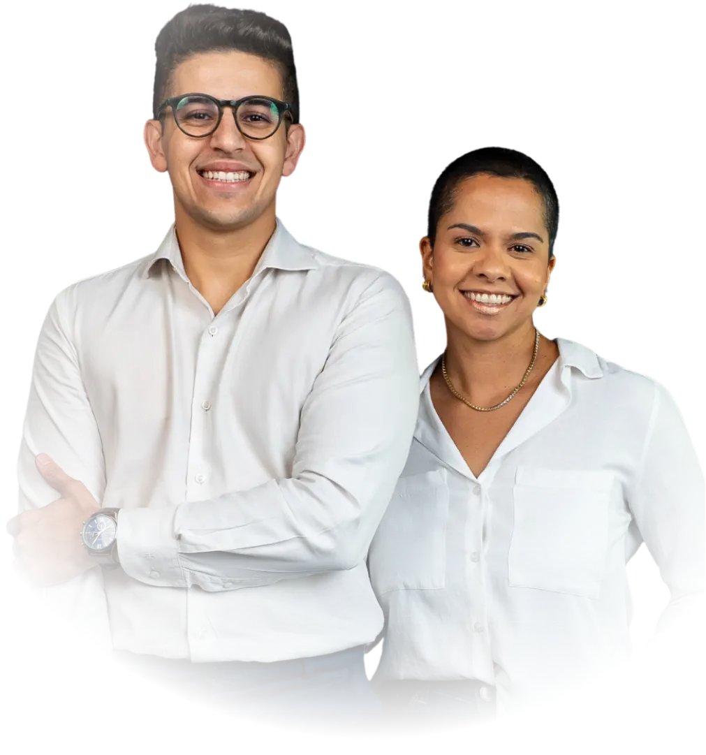Adriana Fanaro e Lucas Monção