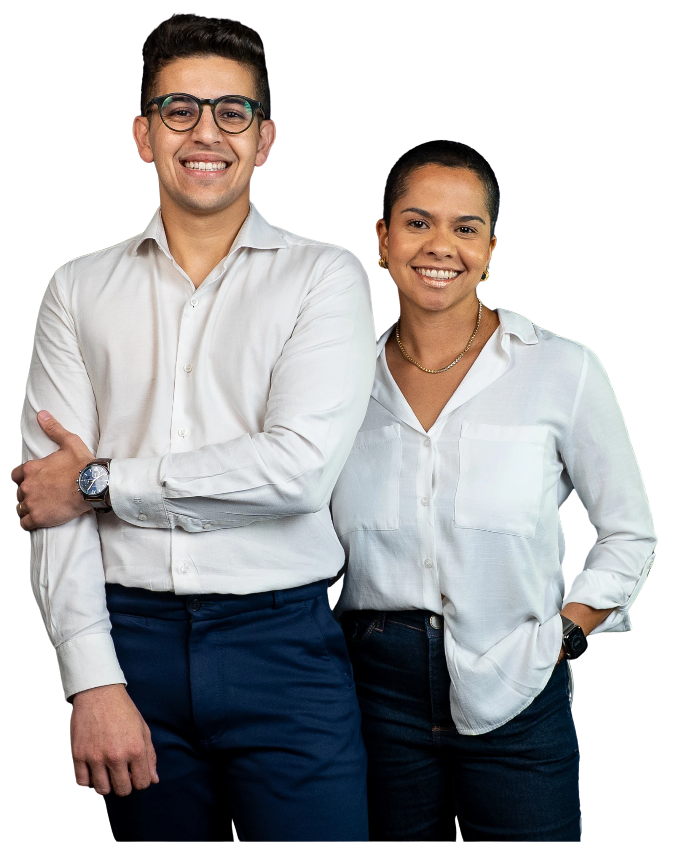 Lucas Monção e Adriana Fanaro