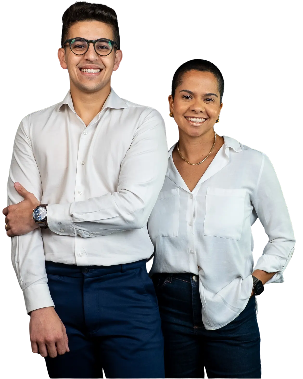 Adriana Fanaro e Lucas Monção