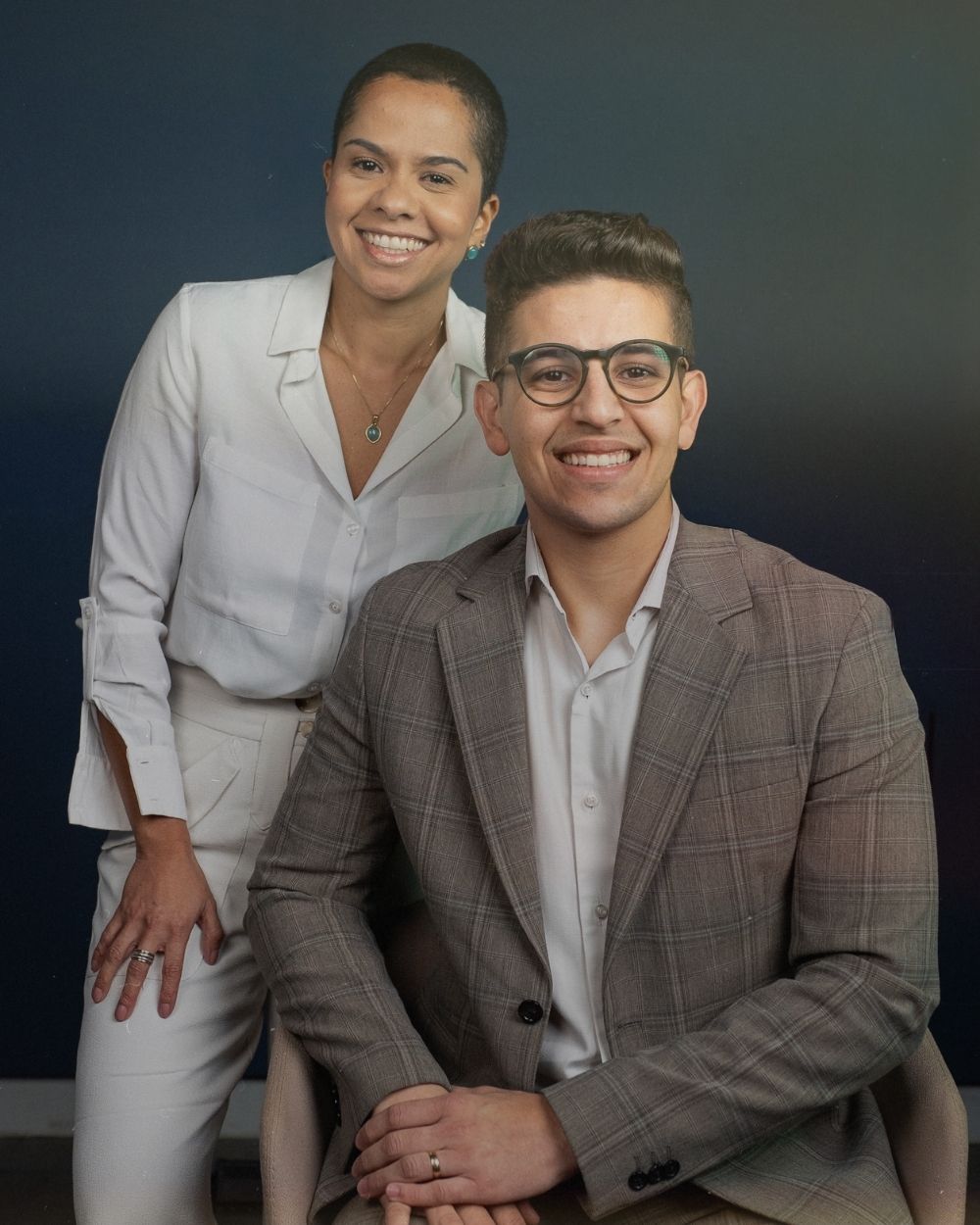 Adriana Fanaro e Lucas Monção