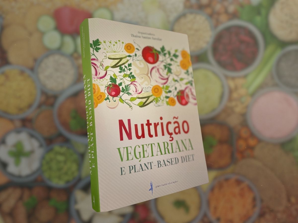 Livro físico nutrição vegetariana e plant-based diet